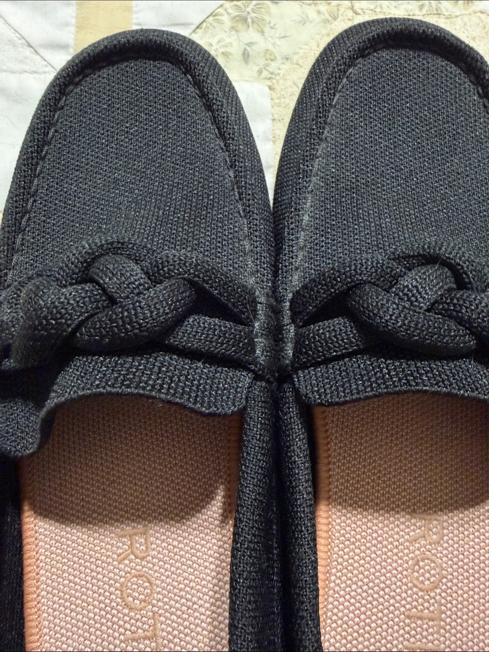 Rothy's Black Knit Braided Loafers Flats - Picture 8 of 8